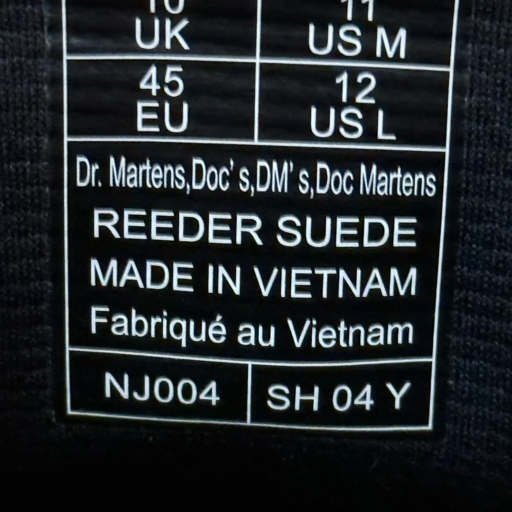 Dr Martens Reeder Suede Shoes - Picture 7 of 7